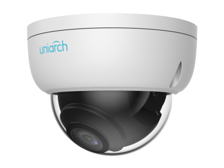 UNIARCH IP κάμερα IPC-D122-PF28, 2.8mm, 2MP, IP67/IK10, PoE, IR έως 30m