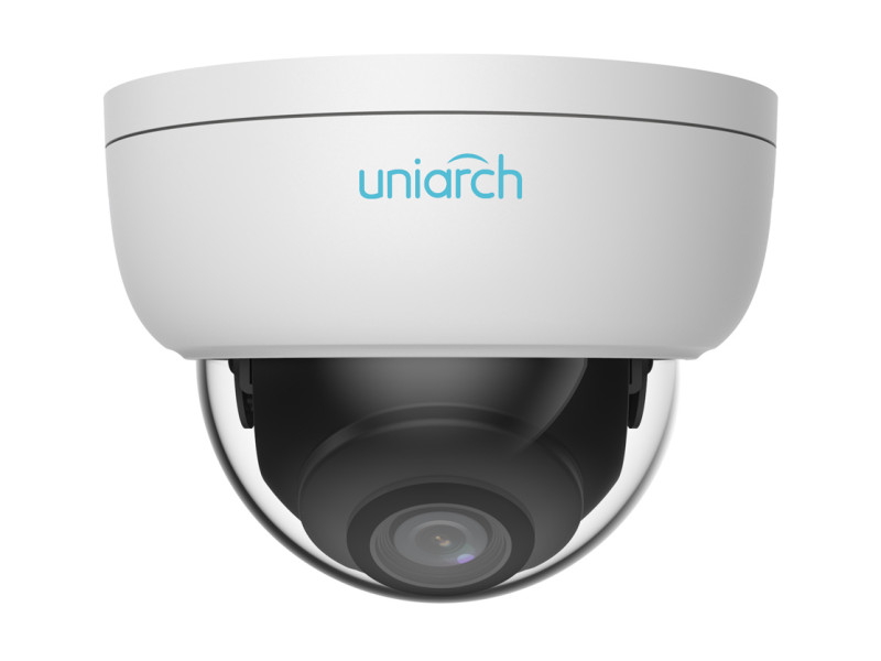 UNIARCH IP κάμερα IPC-D125-PF28, 2.8mm, 5MP, IP67/IK10, PoE, IR έως 30m