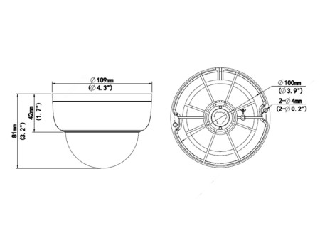 UNIARCH IP κάμερα IPC-D125-PF28, 2.8mm, 5MP, IP67/IK10, PoE, IR έως 30m