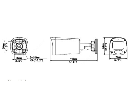 UNIARCH IP κάμερα IPC-B315-APKZ, 2.8-12mm, 5MP, IP67, PoE, SD, IR 50m