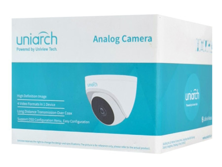 UNIARCH υβριδική κάμερα UAC-T132-F28-H, 2.8mm, 2MP, IR 20m