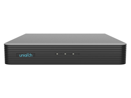 UNIARCH NVR καταγραφικό NVR-104E2-P4, H.265/H.264, 8MP, 4 κανάλια PoE