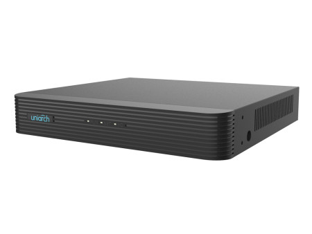 UNIARCH NVR καταγραφικό NVR-104E2-P4, H.265/H.264, 8MP, 4 κανάλια PoE