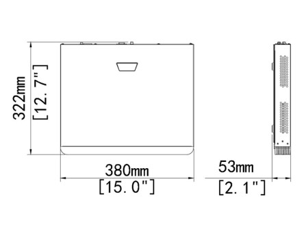 UNIARCH NVR καταγραφικό NVR-216S2-P16, H.265/H.264, 8MP, 16 κανάλια PoE