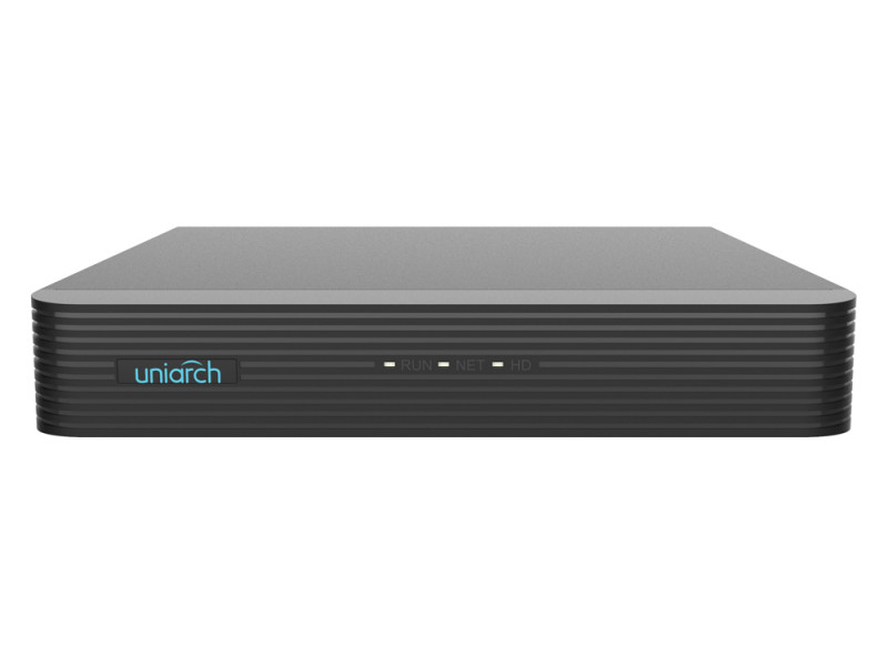 UNIARCH NVR καταγραφικό NVR-110E2, H.265/H.264, 8MP, 10 κανάλια