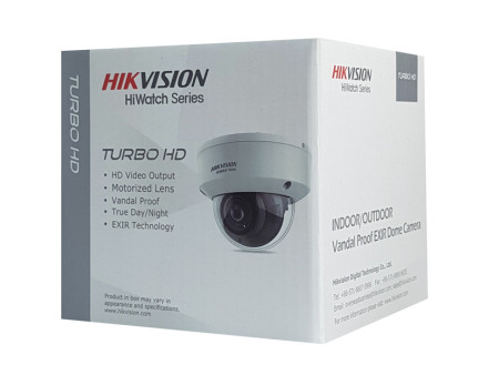 HIKVISION HIWATCH υβριδική κάμερα HWT-D323-Z, 2.7-13.5mm 2MP, IP66, IK10