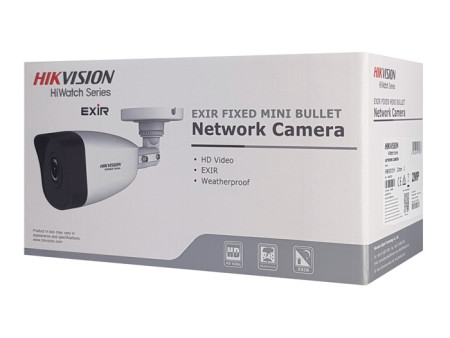 HIKVISION HIWATCH IP κάμερα HWI-B121H, POE, 2.8mm, 2MP, IP67