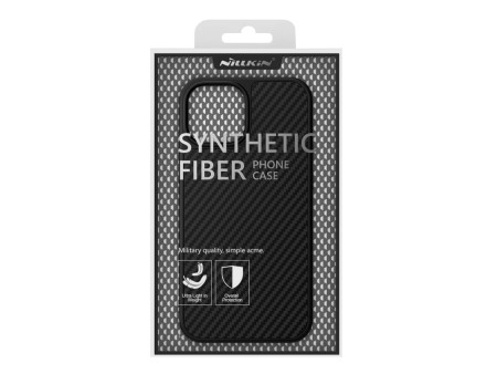 NILLKIN θήκη Synthetic Fiber για Apple iPhone 13 Pro, μαύρη