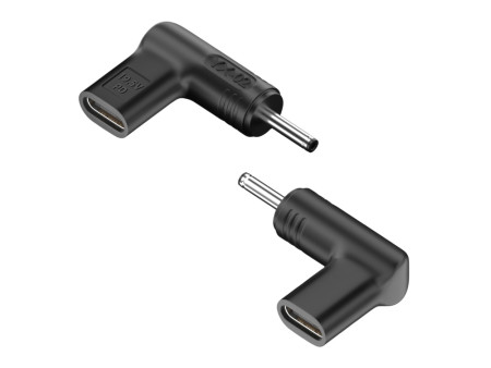 POWERTECH αντάπτορας τροφοδοσίας YX-02, USB-C σε 3.5x1.35mm, μαύρος