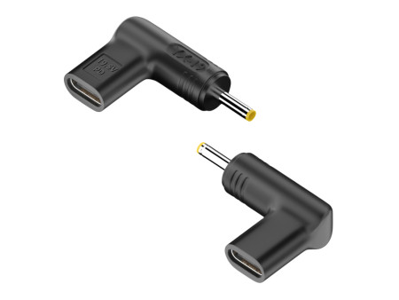 POWERTECH αντάπτορας τροφοδοσίας YX-19, USB-C σε Asus 2.5x0.7mm, μαύρος