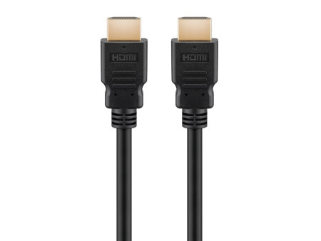 GOOBAY καλώδιο HDMI 2.0 60627, Ethernet, 4K/60Hz, 10.2 Gbps, 15m, μαύρο