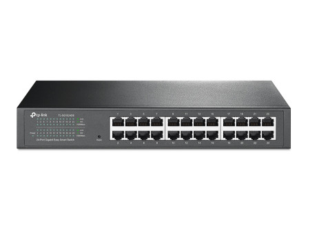 TP-LINK Easy Smart Switch TL-SG1024DE, 24-port 10/100/1000Mbps, Ver 4.20