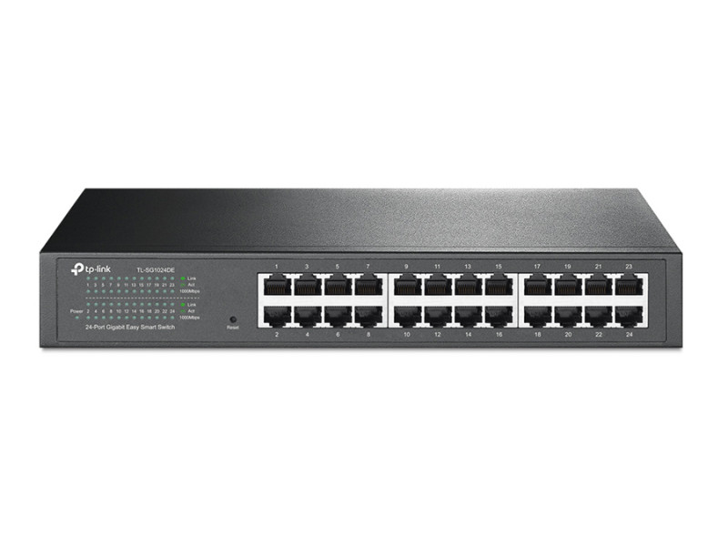 TP-LINK Easy Smart Switch TL-SG1024DE, 24-port 10/100/1000Mbps, Ver 4.20