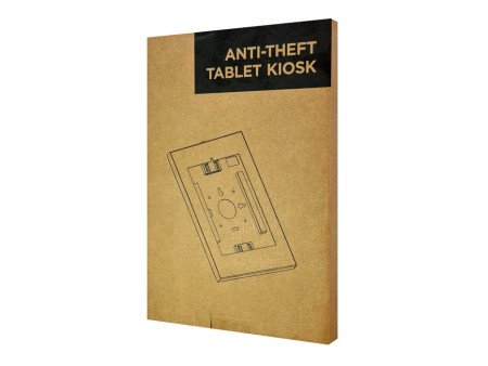 BRATECK επιτοίχια βάση tablet PAD34-01, αντικλεπτική, 9.7-11", λευκή