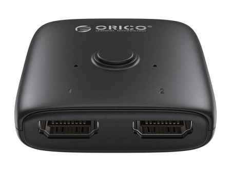 ORICO HDMI switch HS2-A1, 2 σε 1, 4K/60Hz, bi-directional, γκρι