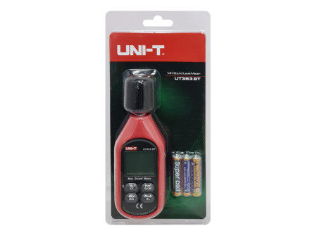 UNI-T ψηφιακό ντεσιμπελόμετρο UT353BT, 30-130dB, Bluetooth