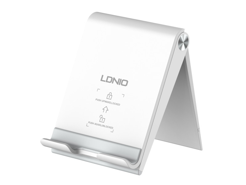 LDNIO βάση smartphone MG07, foldable, 4.7-7.2", λευκή