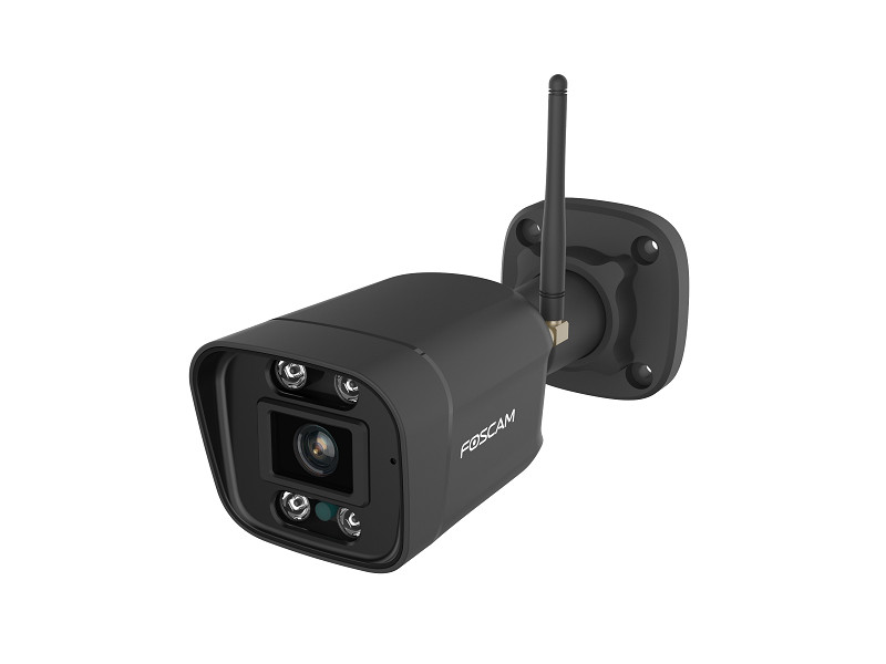 FOSCAM smart IP κάμερα V5P, 5MP 3K, 6x zoom, WiFi, IP66, Onvif, μαύρη