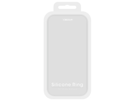 VENNUS θήκη Silicone Ring VNS-0069 για iPhone 14 Pro, κόκκινη