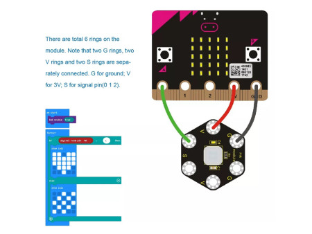 KEYESTUDIO PIR motion sensor module KS0422 για Micro:bit