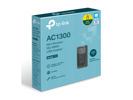 TP-LINK ασύρματος USB αντάπτορας δικτύου Archer T3U, 1300Mbps, Ver. 1.0