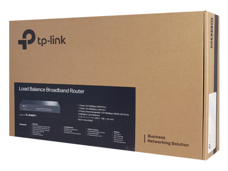 TP-LINK load balance broadband router TL-R480T+, 5x Ethernet port, Ver 9