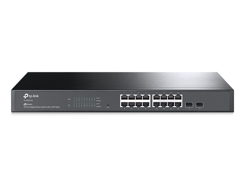 TP-LINK JetStream smart switch TL-SG2218, 16-Port Gigabit, Ver. 1.0