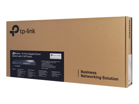 TP-LINK JetStream smart switch TL-SG2218, 16-Port Gigabit, Ver. 1.0