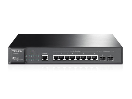 TP-LINK JetStream L2+ managed switch TL-SG3210, 8-Port Gigabit, Ver. 3.0