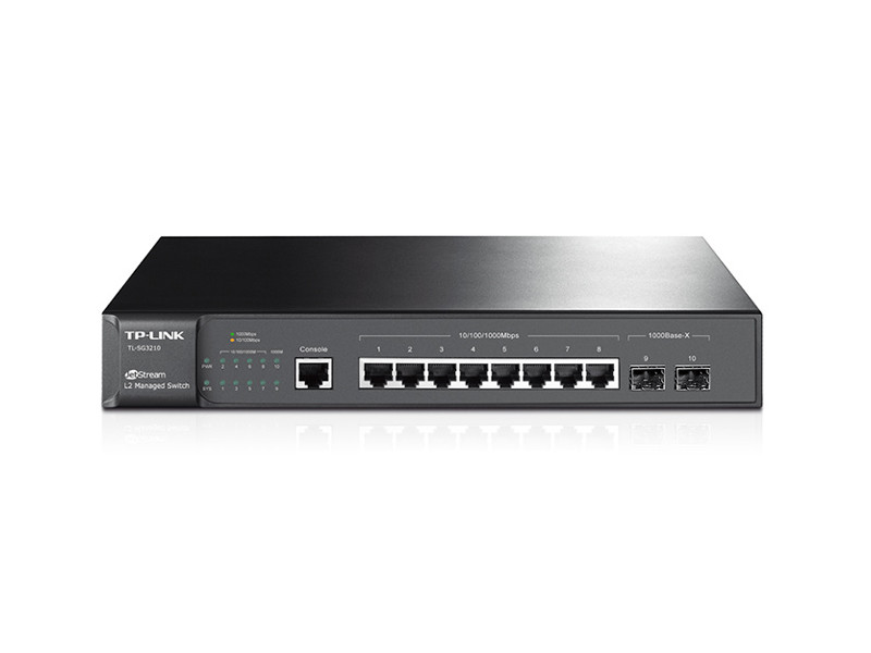 TP-LINK JetStream L2+ managed switch TL-SG3210, 8-Port Gigabit, Ver. 3.0