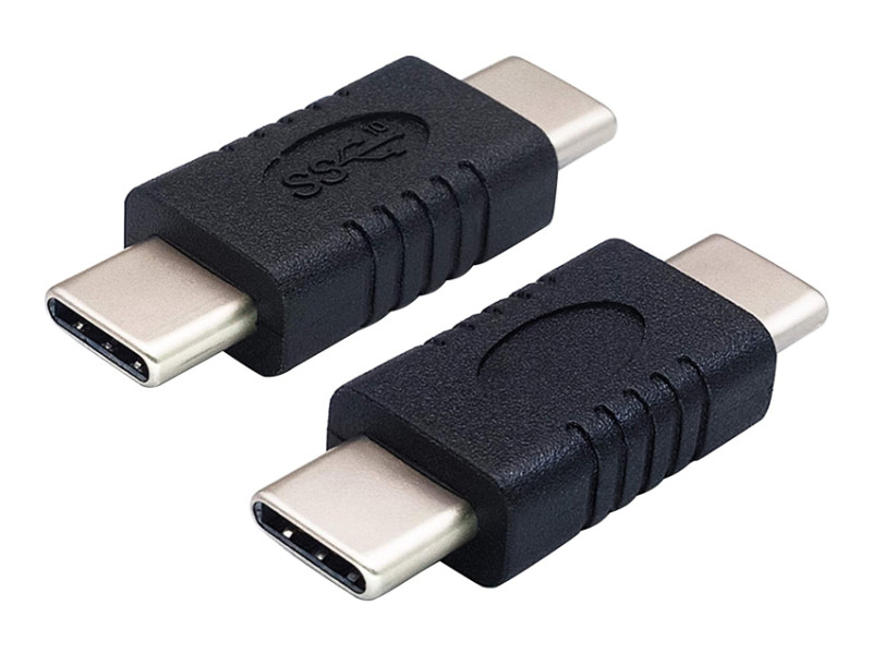 POWERTECH αντάπτορας USB-C αρσενικό σε USB-C αρσενικό PTH-061, μαύρος