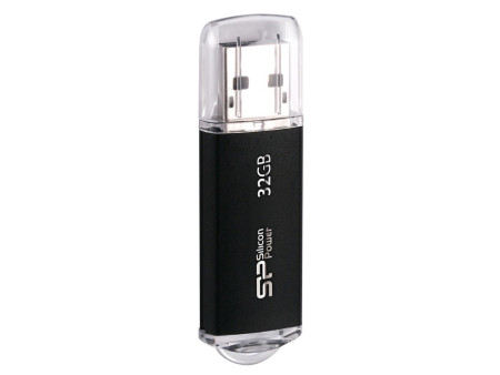 SILICON POWER USB Flash Drive Ultima II-I, 32GB, USB 2.0, μαύρο