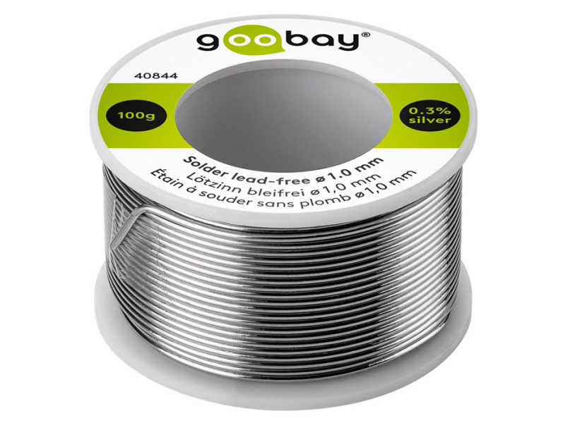 GOOBAY σύρμα συγκόλλησης 40844, Φ1mm, lead free, 100g