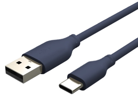 CABLETIME καλώδιο USB-C σε USB CT-CMAMN1, 15W, 480Mbps, 1m, μπλε