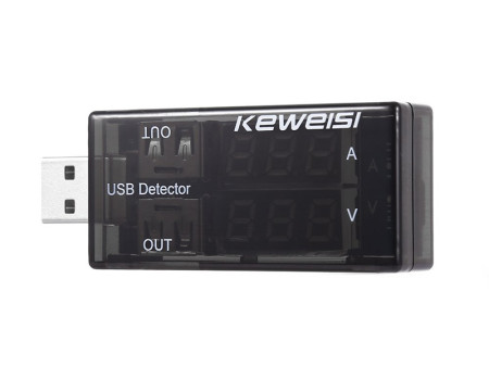 KEWEISI Συσκευή ελέγχου θύρας USB KWS-10VA, 2x USB Output, 3-9V