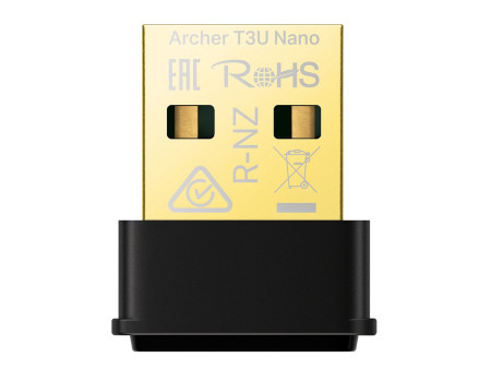 TP-LINK ασύρματος USB αντάπτορας δικτύου Archer T3U Nano, 1300Mbps, V.1