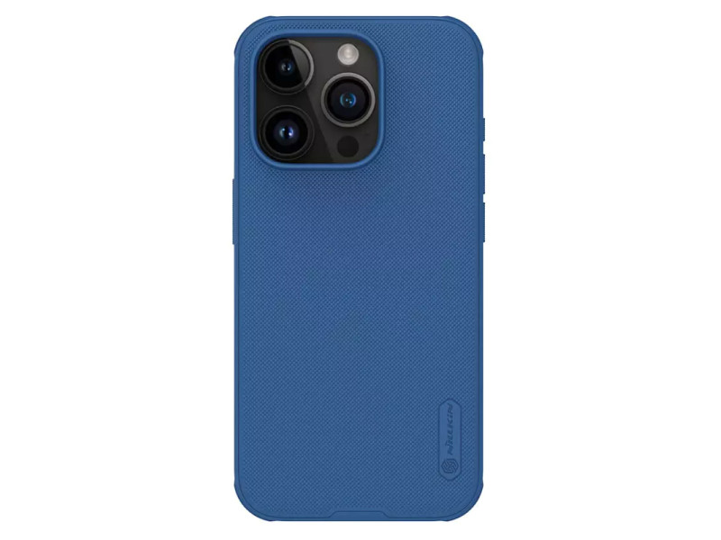 NILLKIN θήκη Super Frosted Shield Pro για iPhone 15 Pro, μπλε