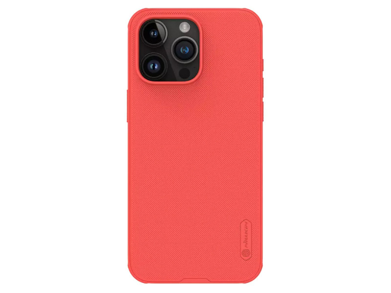 NILLKIN θήκη Super Frosted Shield Pro για iPhone 15 Pro Max, κόκκινη