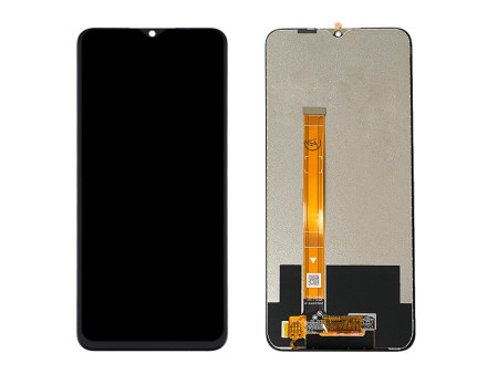 High Copy LCD Touch Screen για Realme C11, χωρίς Frame, μαύρη