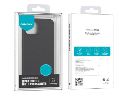 NILLKIN θήκη Super Frosted Shield Pro Magnetic για iPhone 15, μαύρη