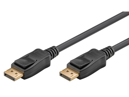 GOOBAY καλώδιο DisplayPort 2.0 58541, 8K/60Hz, 40Gbit/s, 3m, μαύρο