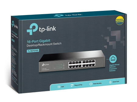 TP-LINK Desktop Switch TL-TL-SF1024D, 10/100Mbps, 24 Θύρες, Ver. 3.0