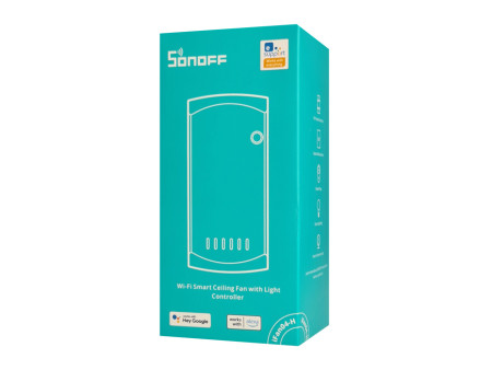 SONOFF smart διακόπτης ανεμιστήρα οροφής IFAN04 με RF χειριστήριο, Wi-Fi