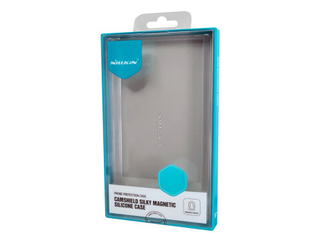 NILLKIN θήκη CamShield Silky Magnetic Silicone για iPhone 15, μαύρη