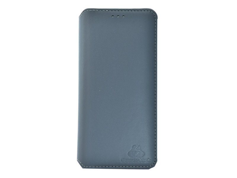 POWERTECH Θήκη Slim Leather για Samsung J6 Plus 2018, γκρι