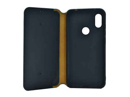 POWERTECH Θήκη Slim Leather για Xiaomi Redmi Note 6, μαύρη