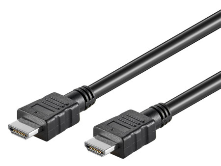 GOOBAY καλώδιο HDMI 58444 με Ethernet, 4K/30Hz, 10.2Gbps, 7.5m, μαύρο