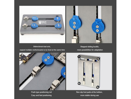BEST βάση motherboard BST-001N για επισκευή smartphone, 2-axis, 9x13cm