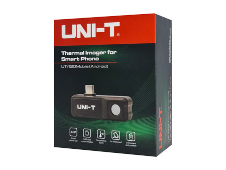 UNI-T συσκευή θερμικής απεικόνισης UTi120M για smartphone, έως 400 °C