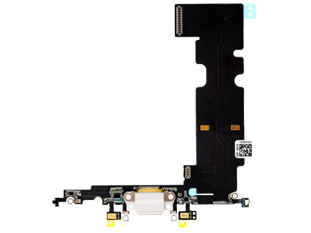 Καλώδιο Flex charging port για iPhone 8 Plus, ασημί